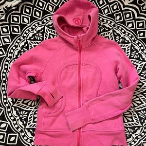 Lululemon Pink Scuba Jacket size 10